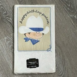 Vintage Contempo Paper Tablecloth